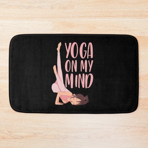 Item preview, Yoga On My Mind - pink designed and sold by crazycollective.