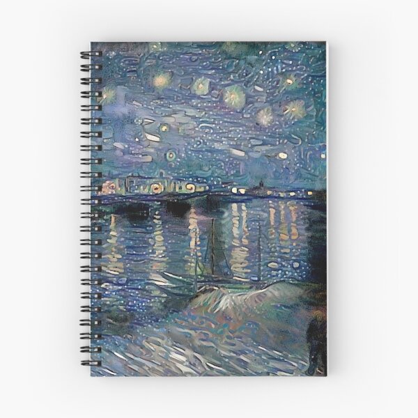 Item preview, AI Art No.6 - The Starry Night over the Rhone as Portrait of Emilie Floge designed and sold by a-initiative.