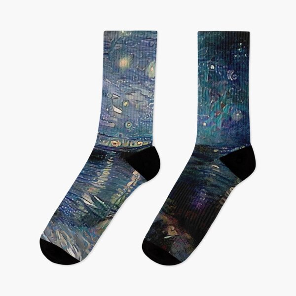Item preview, AI Art No.6 - The Starry Night over the Rhone as Portrait of Emilie Floge designed and sold by a-initiative.