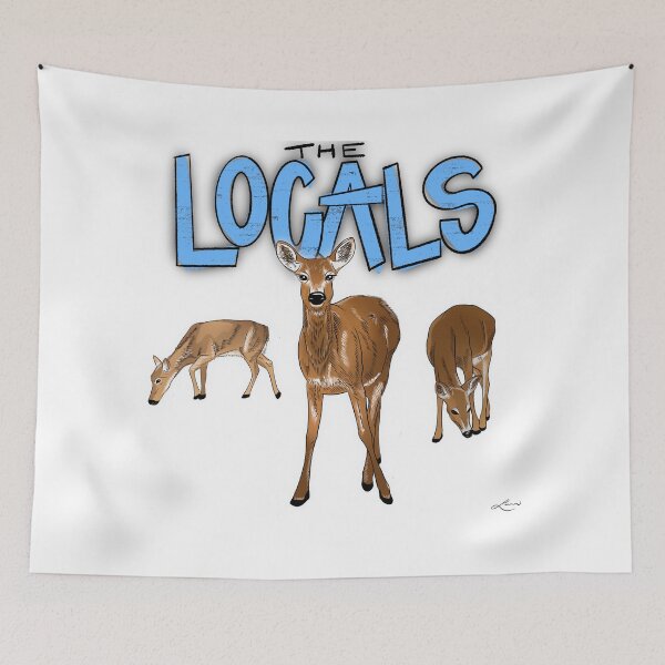 Item preview, The Locals designed and sold by GeoMeetsArt.