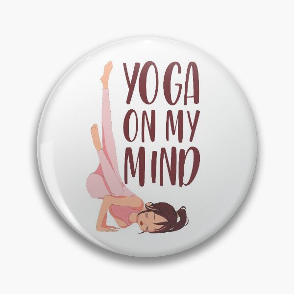 Item preview, Yoga On My Mind - White designed and sold by crazycollective.