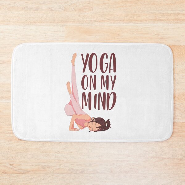 Item preview, Yoga On My Mind - White designed and sold by crazycollective.