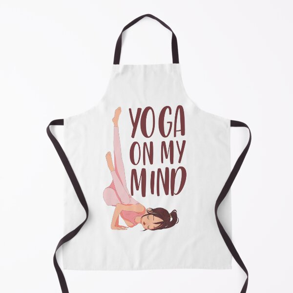 Item preview, Yoga On My Mind - White designed and sold by crazycollective.