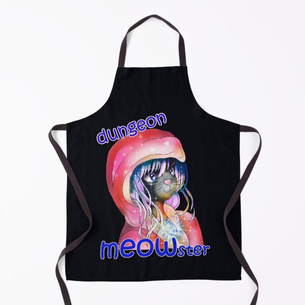 Item preview, dungeon meowster cat sorcerer in a pink cape designed and sold by CuisineCat.