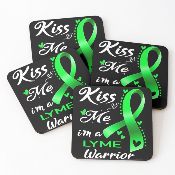 Item preview, Kiss Me I'm A LYME Warrior designed and sold by hvoid41.
