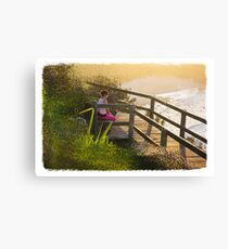 One with nature Canvas Print