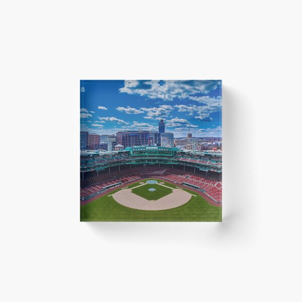 Item preview, Fenway, Boston baseball stadium, ball field, outfield view, Boston Skyline, beantown designed and sold by Nostrathomas66.