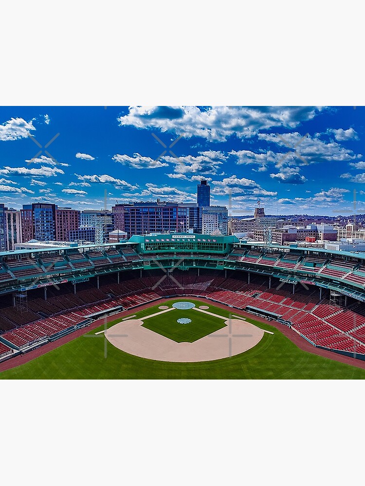 OLD BOSTON RED SOX POSTCARD - FENWAY PARK - 1950