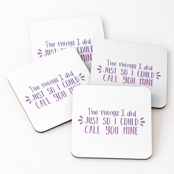 Item preview, The Things I Did Just So I Could Cal You Mine (Colors) designed and sold by FilipeFerreira.