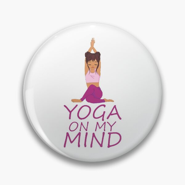 Item preview, Yoga On My Mind - Purple designed and sold by crazycollective.