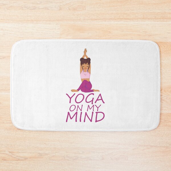 Item preview, Yoga On My Mind - Purple designed and sold by crazycollective.