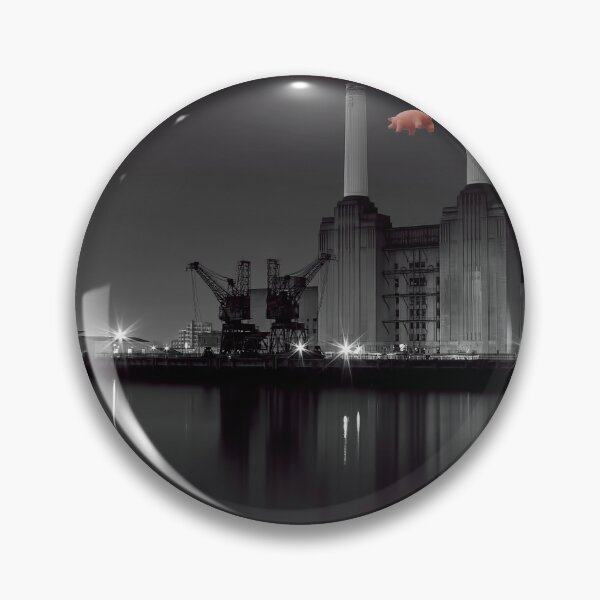 Item preview, Battersea at night black and white designed and sold by Dean messenger.