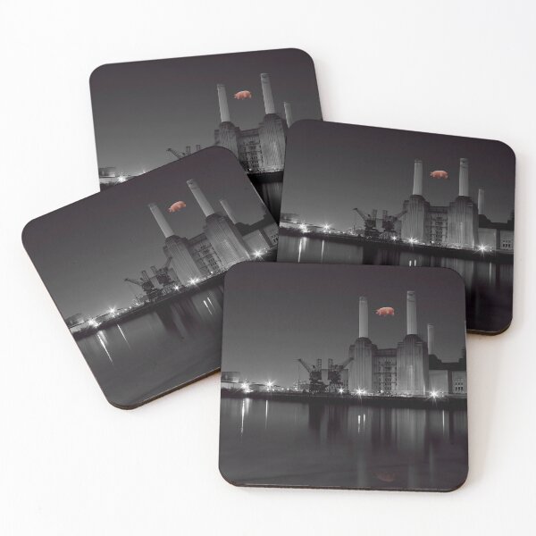 Item preview, Battersea at night black and white designed and sold by Dean messenger.