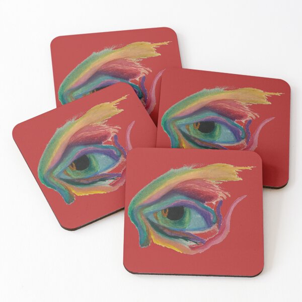 Item preview, expressionist style eye designed and sold by kats-shop.