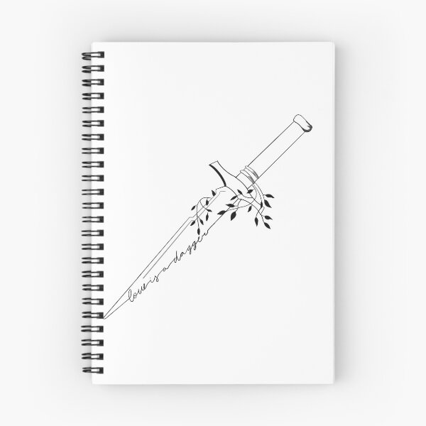 Item preview, Love is a Dagger designed and sold by haleyforesman4.