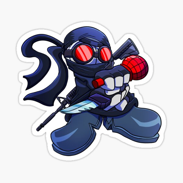 Madness Combat Hank J. Wimbleton (MC7) Sticker Sticker for Sale by  aimlessaxel