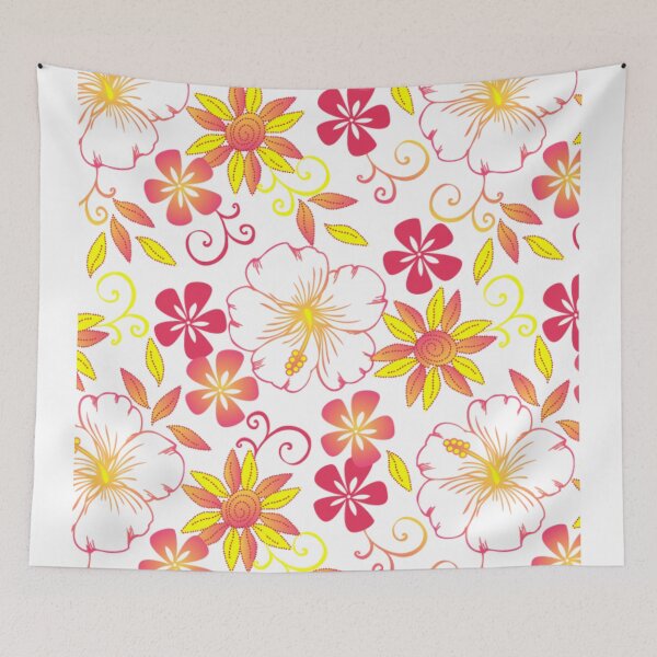 Item preview, Gorgeous colorful flowers pattern designed and sold by The-Fantasy.