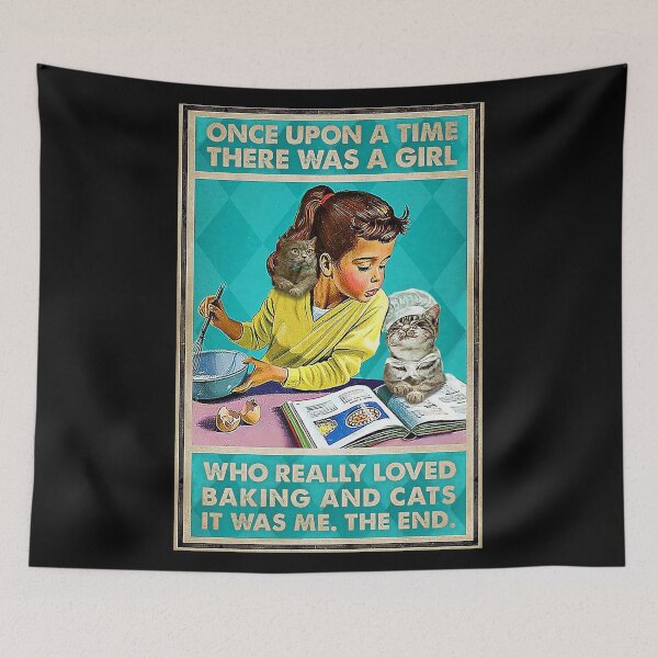 Item preview, Girl Love Kitten and Baking Funny Cat quotes Gift designed and sold by Douglafa.