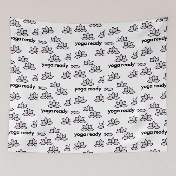 Item preview, Yoga ready with Lotus Flowers designed and sold by jannelserrano.