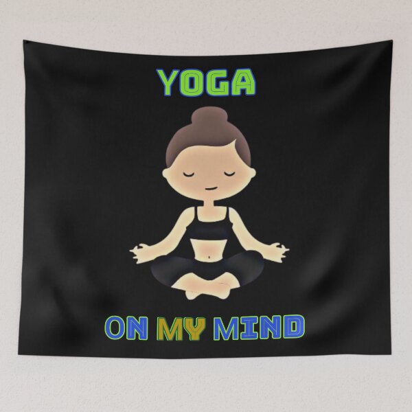 Item preview, Yoga on my mind cool Exercise  designed and sold by Cool Store.