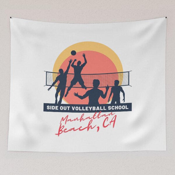 Item preview, SIDE OUT VOLLEYBALL SCHOOL - MANHATTAN BEACH, CA designed and sold by MassiveArtist.
