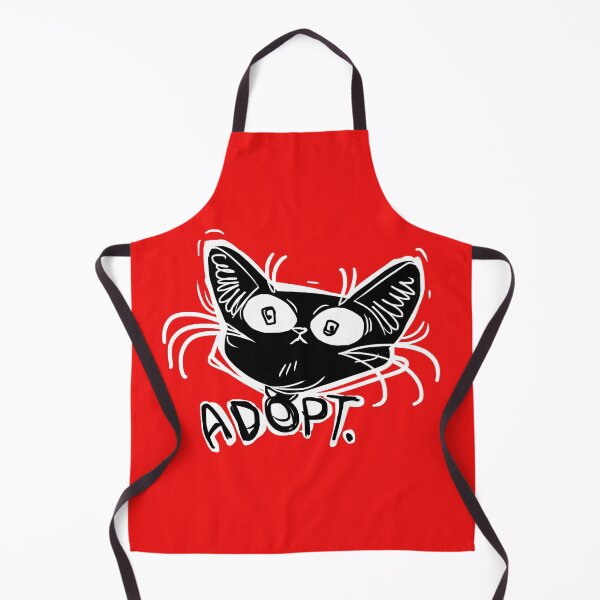 Item preview, ADOPT funny black cat stare designed and sold by Deathoftheself.