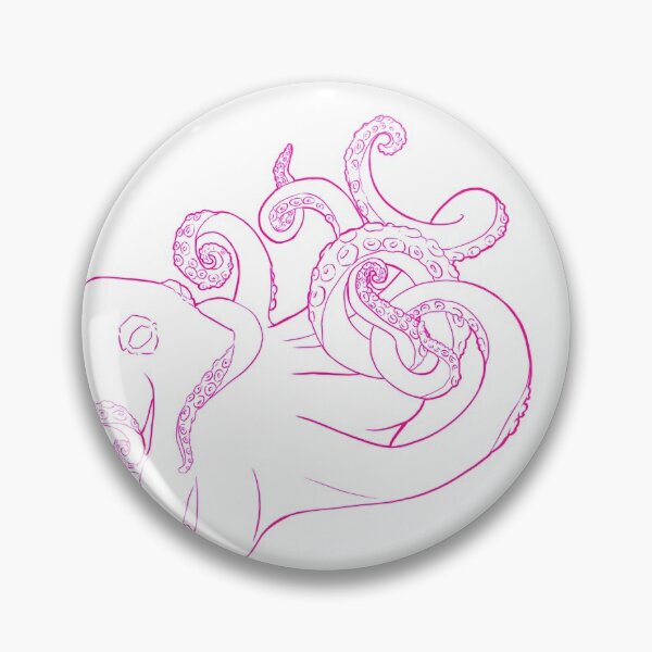 Item preview, Pink Octopus Reversed designed and sold by DarkDimensions.