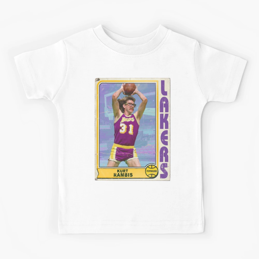 Retro Kurt Rambis Trading Card Kids T-Shirt