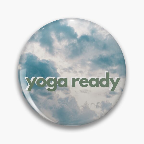 Item preview, Yoga ready with blue skies designed and sold by jannelserrano.