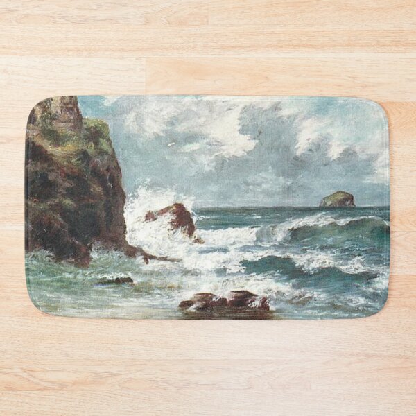 Item preview, Vintage Illustration of Bass Rock - North Berwick designed and sold by yourscotland.