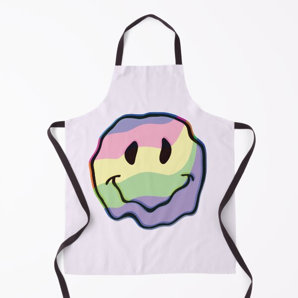 Item preview, Colorful melting smiley face designed and sold by Nikamii.