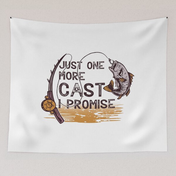 Item preview, Copy of Just one more cast I promise, Fishing Lovers designed and sold by ecomdesign.