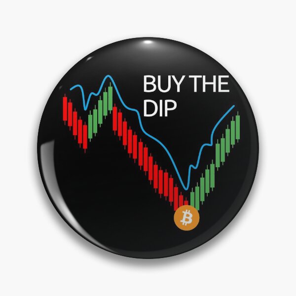 Artikelvorschau, Buy The Dip Bitcoin Candlestick Chart Crypto Trader BTC Dip Gear entworfen und verkauft von DynamicDesign.