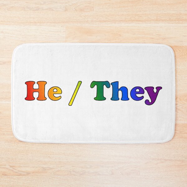 Item preview, He / They Rainbow designed and sold by CaptinAubs.