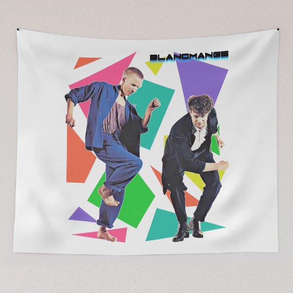 Item preview, Retro 80s Synth Pop Blancmange Tribute designed and sold by acquiesce13.