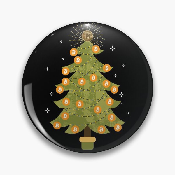 Item preview, Bitcoin Christmas Tree Cryptocurrency HODL BTC For Christmas Gear designed and sold by DynamicDesign.