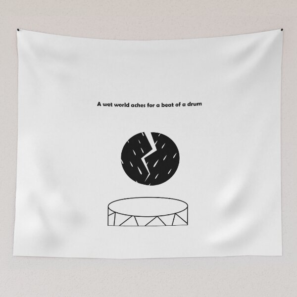Item preview, A wet world aches for a beat of a drum designed and sold by Corchost.