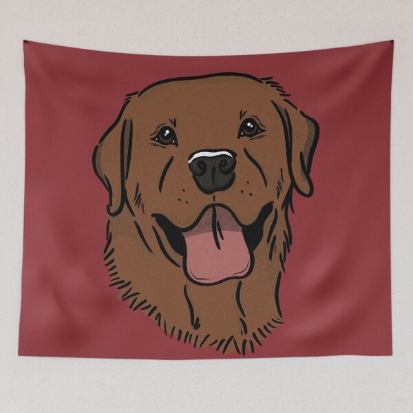 Item preview, A Happy Fox Red Lab  designed and sold by rmcbuckeye.