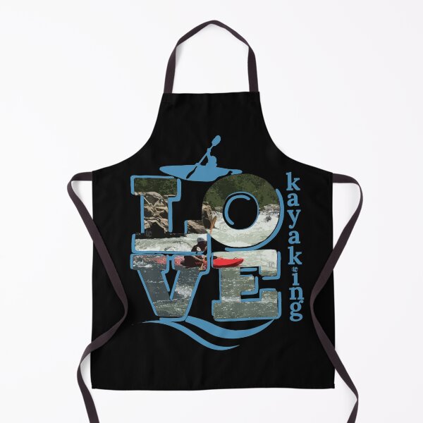 Item preview, LOVE Kayaking Whitewater Word Art Design designed and sold by LifeCrush.