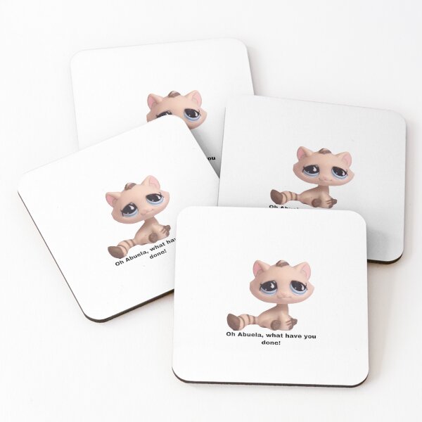 Item preview, Littlest pet shop oh abuela what have you done kitty cat meme lps designed and sold by dyslsexyia.