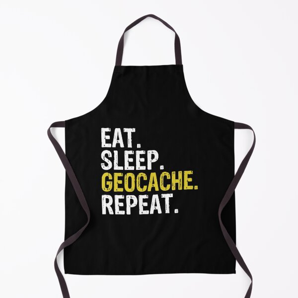 Item preview, Eat Sleep Geocache Repeat Geocaching Long Sleeve T-Shirt designed and sold by ryannokune.