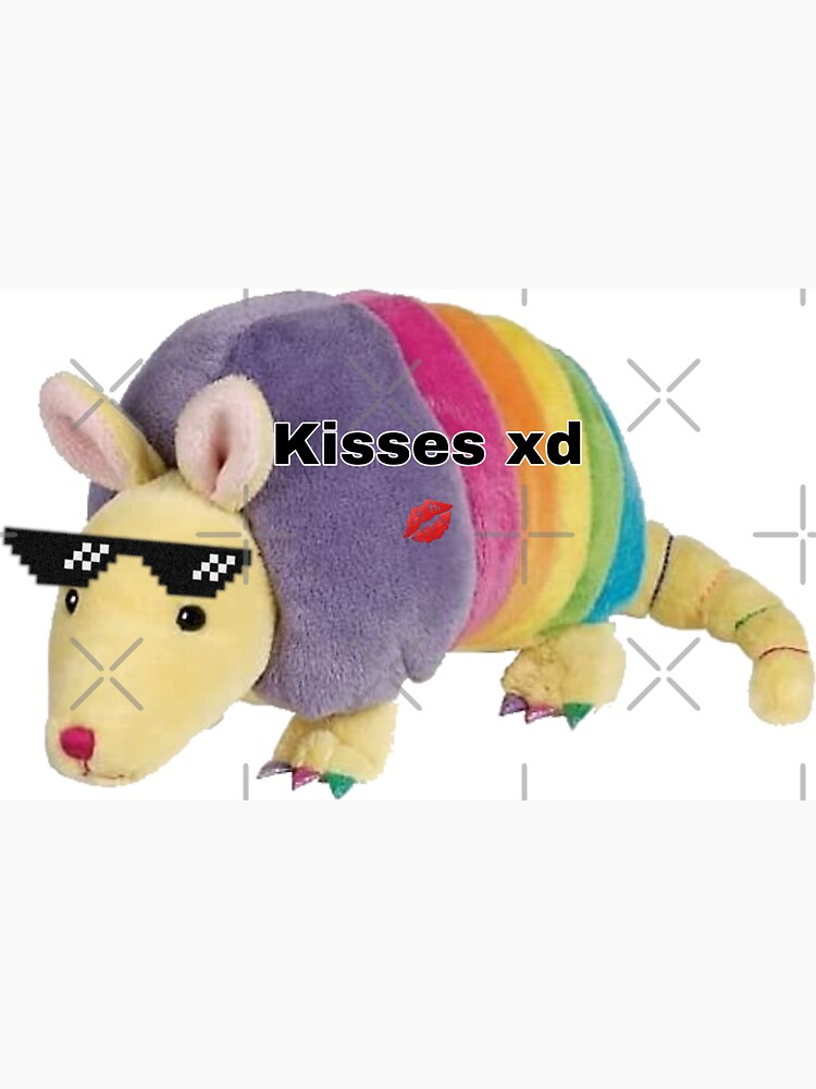 Webkinz armadillo kisses xd swag meme Magnet