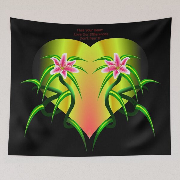 Item preview, Lily's Black Golden Heart designed and sold by Roger R Cormier.