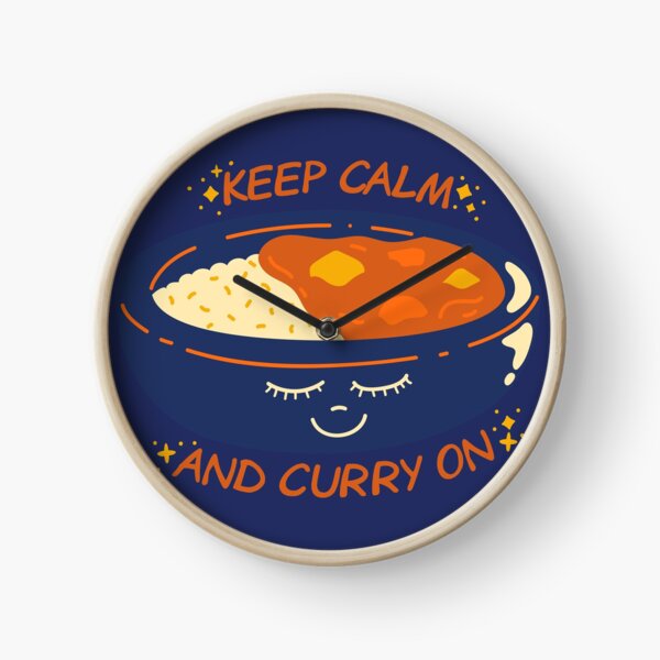 Keep Calm and Curry On | Dont Worry Eat Curry | Indian Food | Funny Foodie  Quotes And Sayings | Eat Well | Fun Gift