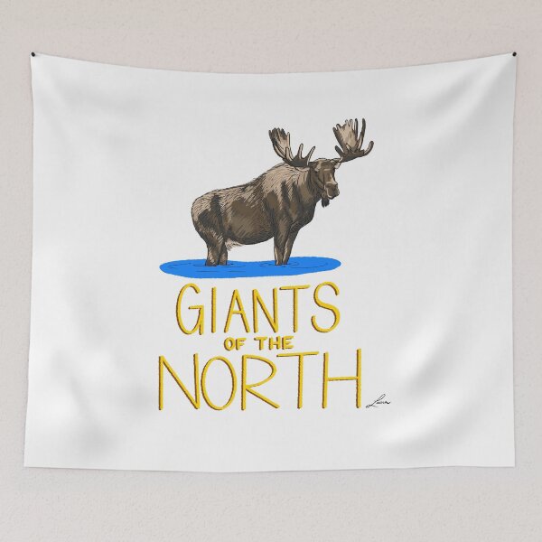 Item preview, Giants of the North designed and sold by GeoMeetsArt.