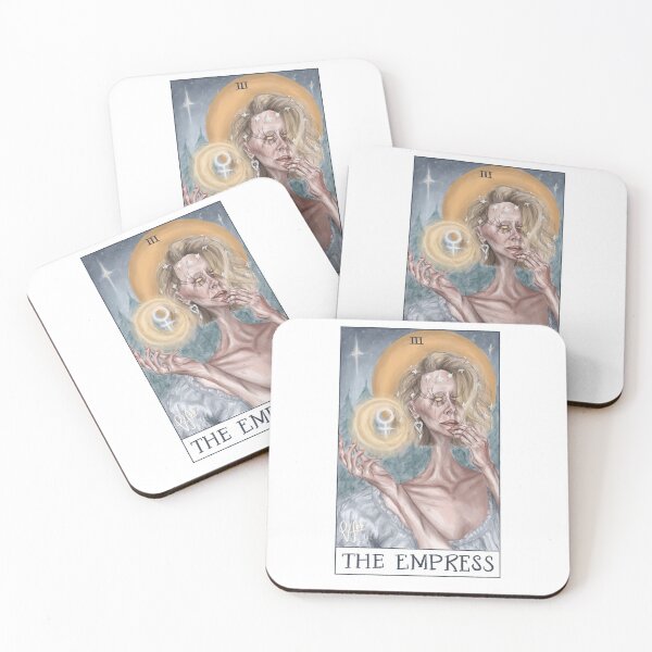 Item preview, Sarah Paulson as The Empress Tarot Card designed and sold by weathercolor.