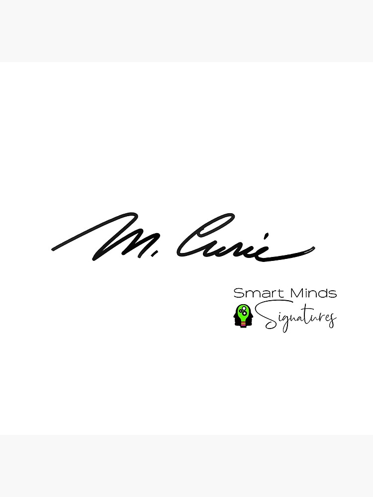 Signatures Series Marie Curie by ThinkinClothing