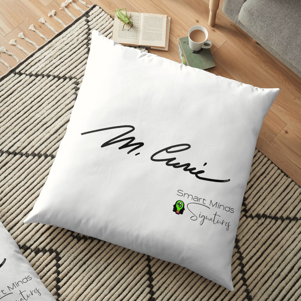 Signatures Series Marie Curie Floor Pillow