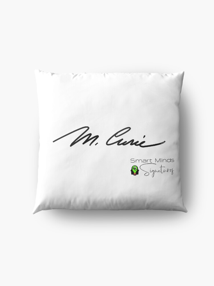 Alternate view of Signatures Series Marie Curie Floor Pillow