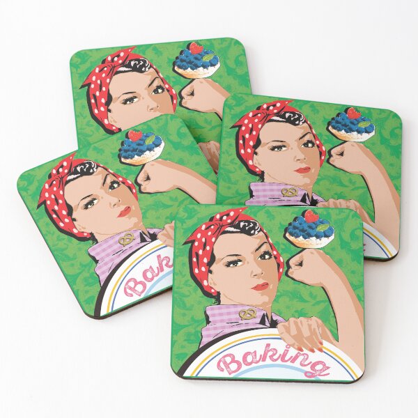 Item preview, Baking is my superpower - feminist baker designed and sold by catnbloom.